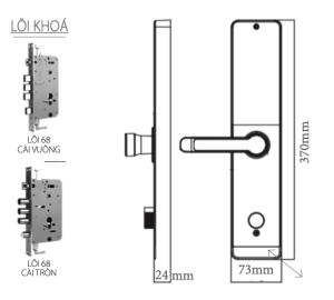 KHOÁ THÔNG MINH AVOLOCK AV 65 B